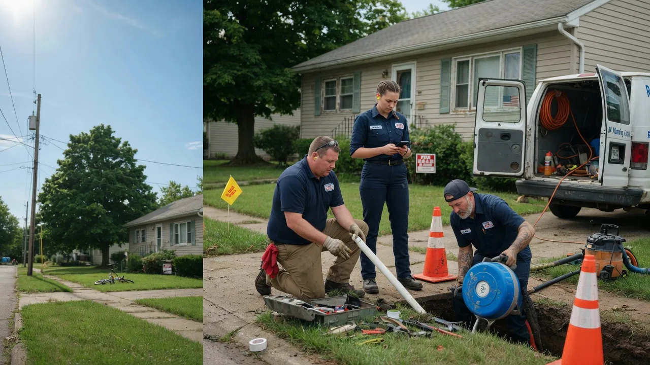 Sewer Line Repair in New Edinburg, AR near me
